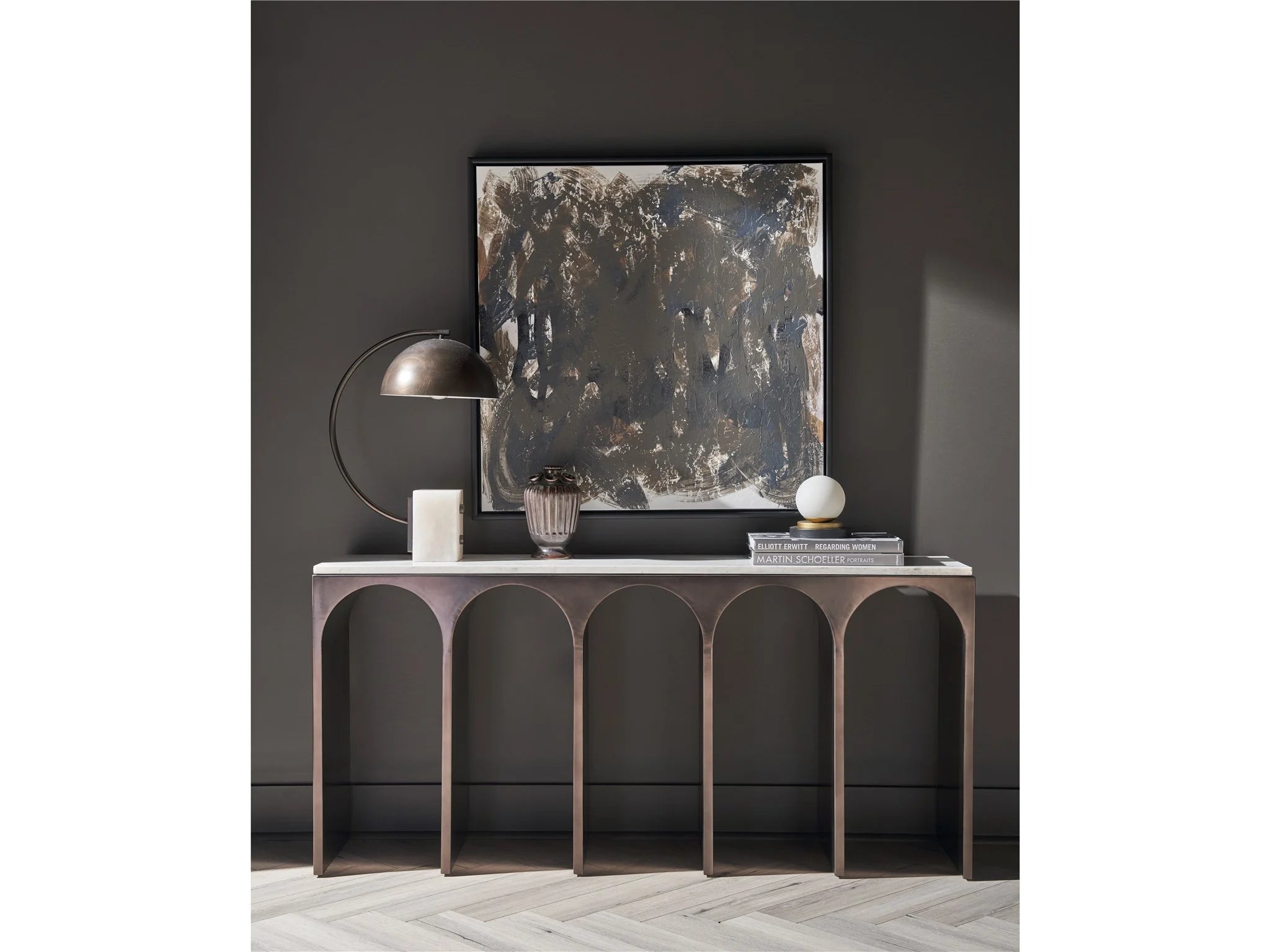 Moda Via Banswara Marble Console