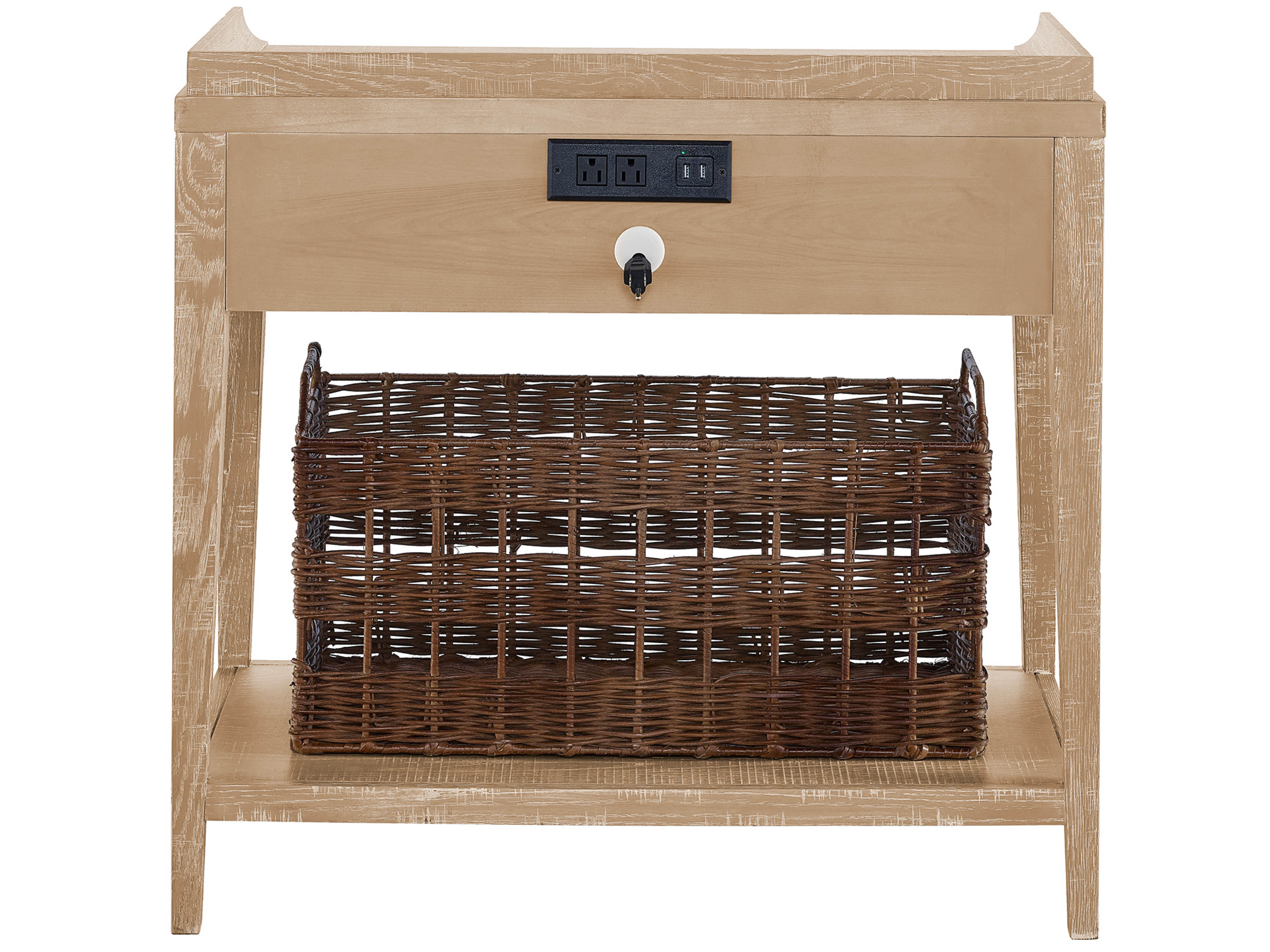 Lola Bedside Table  - Natural