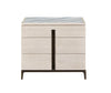 Hendricks Bedside Table - Calcatta Marble Top