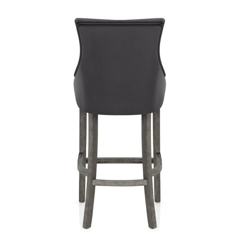 Signature Charcoal Oak Bar Stool