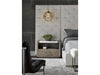 Huston Bedside Table with Stone Top