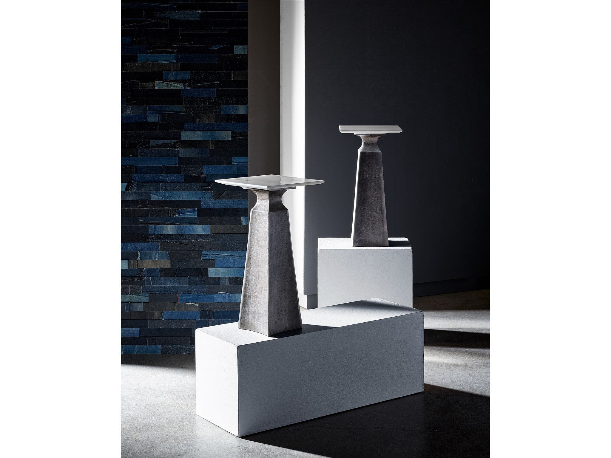Curated Figuration Accent Table