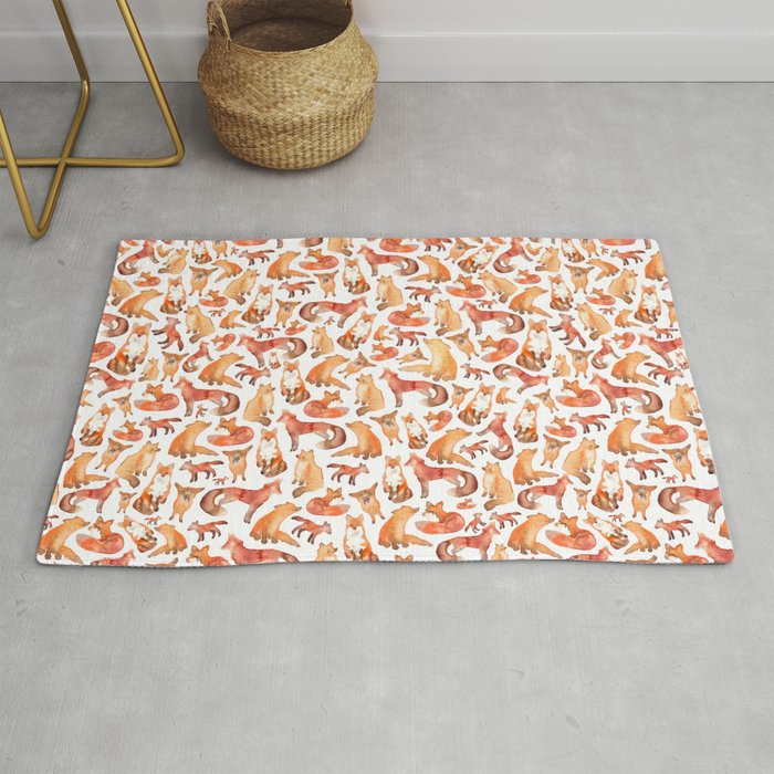 Foxy Water Colour Play Mat