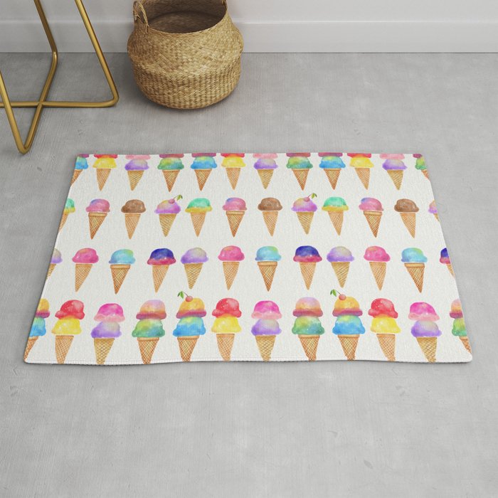 Ice Cream Water Colour Play Mat